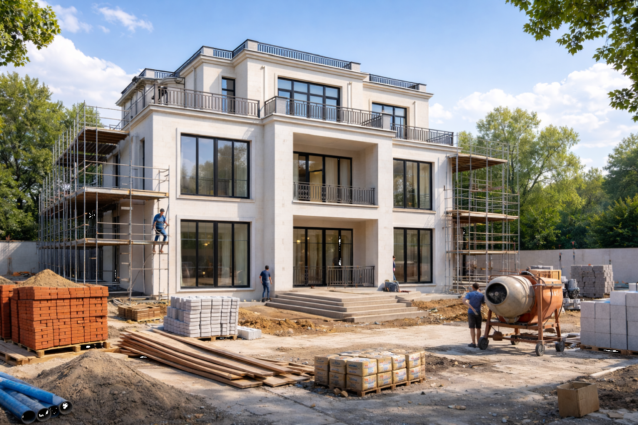 Massivhaus schlüsselfertig bauen Rhein-Main Leistungen