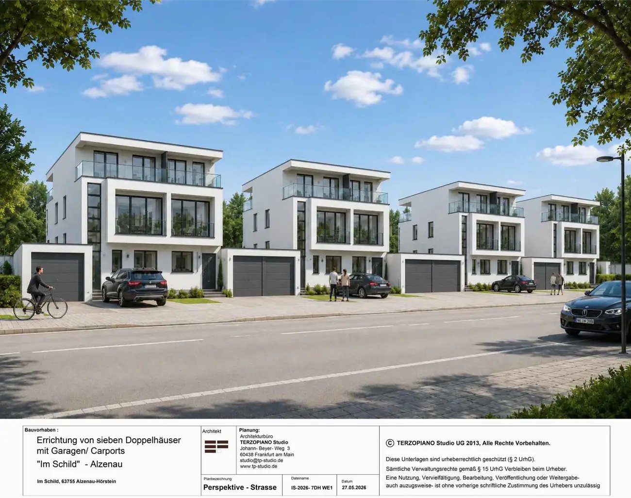 Doppelhaushälfte Alzenau Hörstein im Schild Doppelhaushälfte Alzenau Hörstein im Schild
